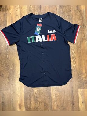 FIFA World Cup 2026 Men's Short Sleeve Button-Front Baseball-Style Jersey